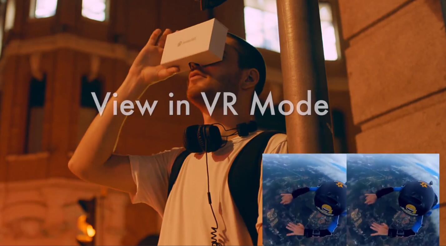 Iphone in a VR box