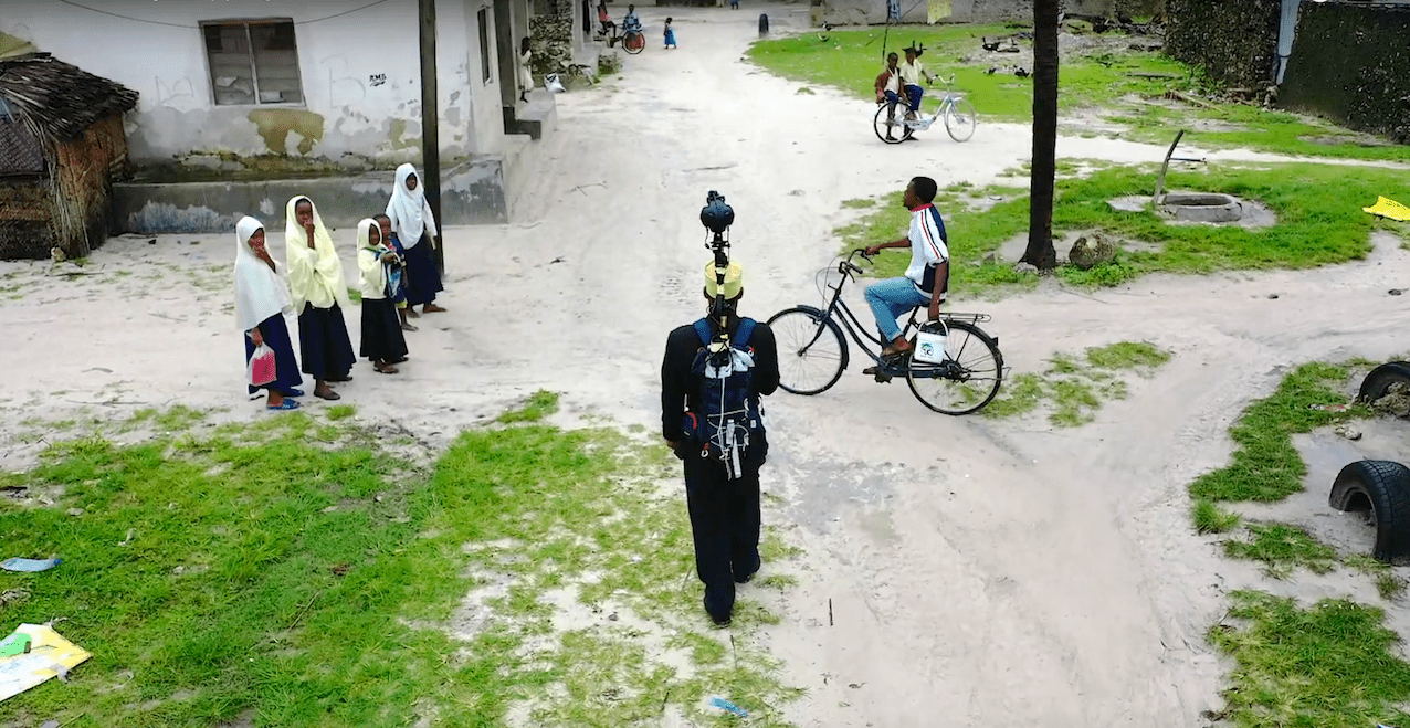 Tired of Waiting for Google's Street View Car, Zanzibar Takes the Wheel