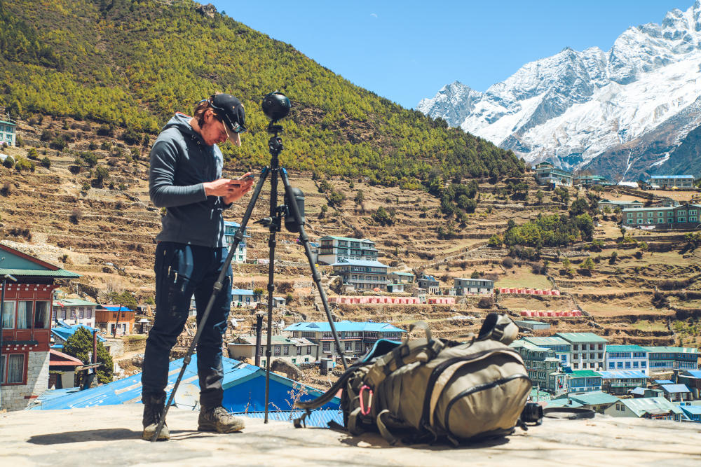 Mt Everest 360 degree film