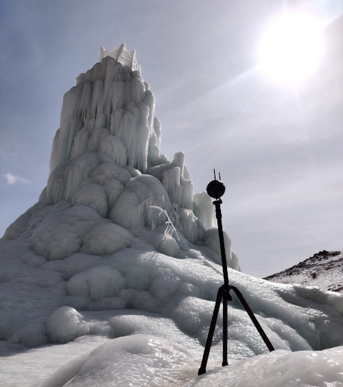 ice stupa