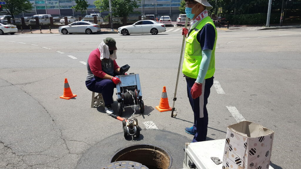 sewer camera inspection