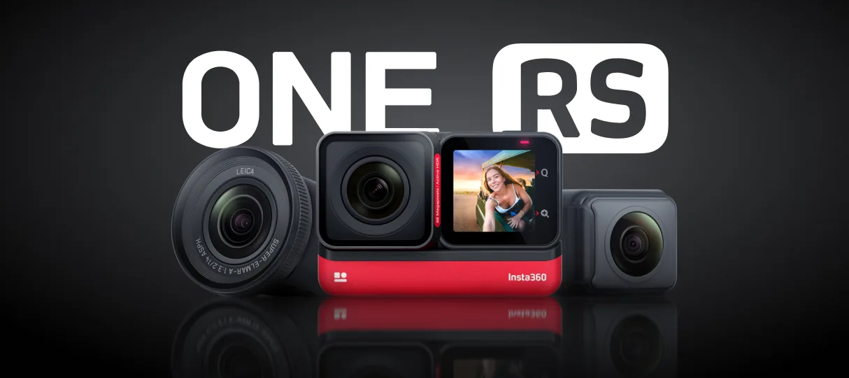 Insta ONE RS：新しいレンズ交換式アクションカメラで革新的
