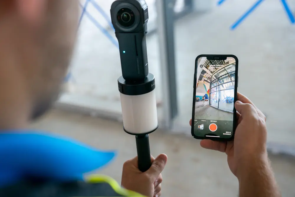 Insta360 ONE RS 1-Inch 360 Edition best 360 camera for construction