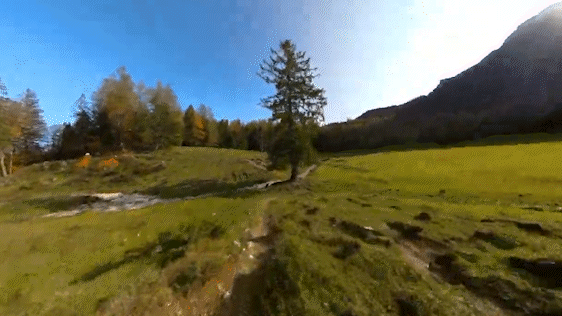 Längsdrehung - 360°-Videos bearbeiten