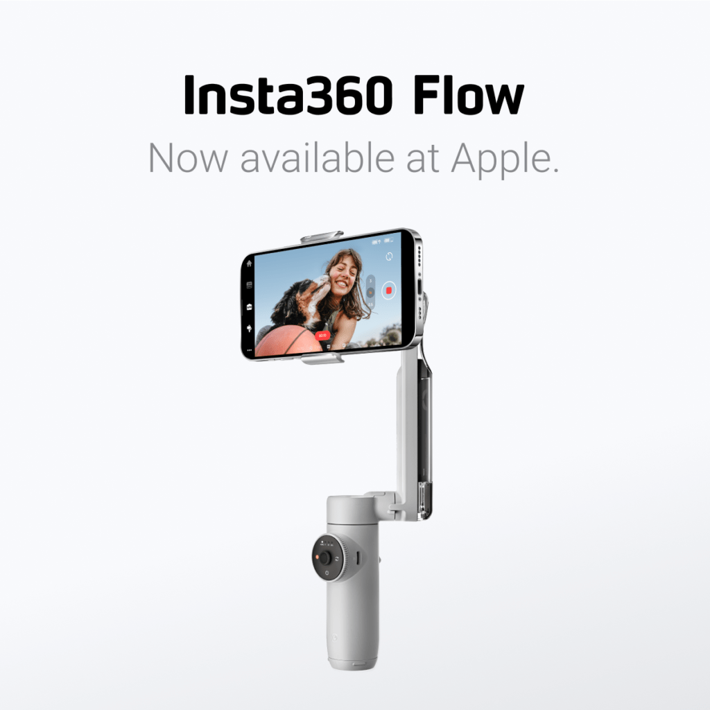 Insta360 Flow now available at Apple.com