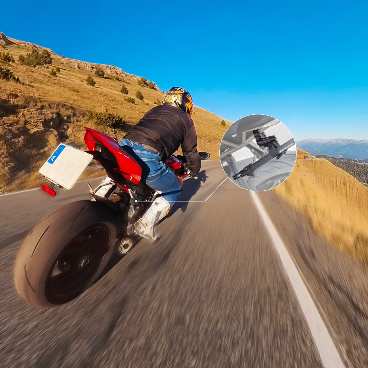 K&F Concept onzichtbare selfiestok - Carbon verlengstuk 120 cm voor Insta360, GoPro, DJI Action