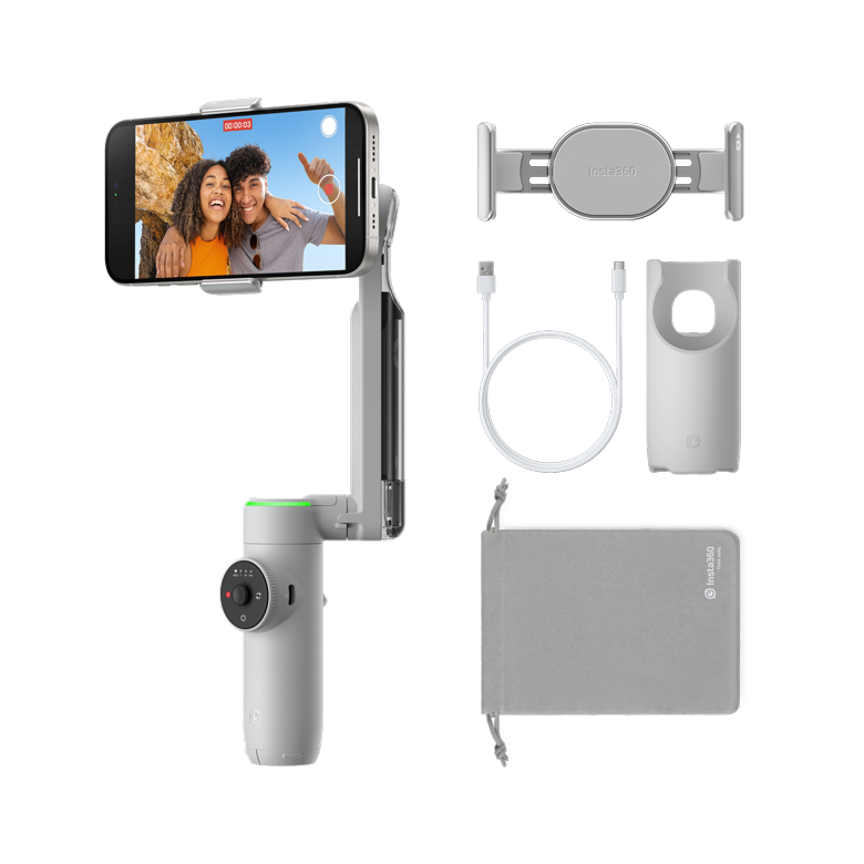 Insta360、スマホ向けAI追跡ジンバルInsta360 Flowを発表
