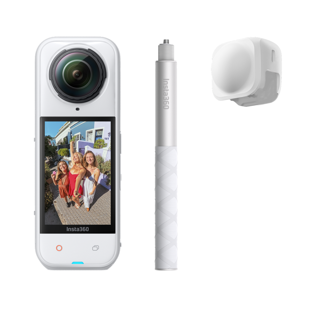 Insta360 X5 Pack Essenziale || Edizione limitata in bianco satinato || No Micro SD