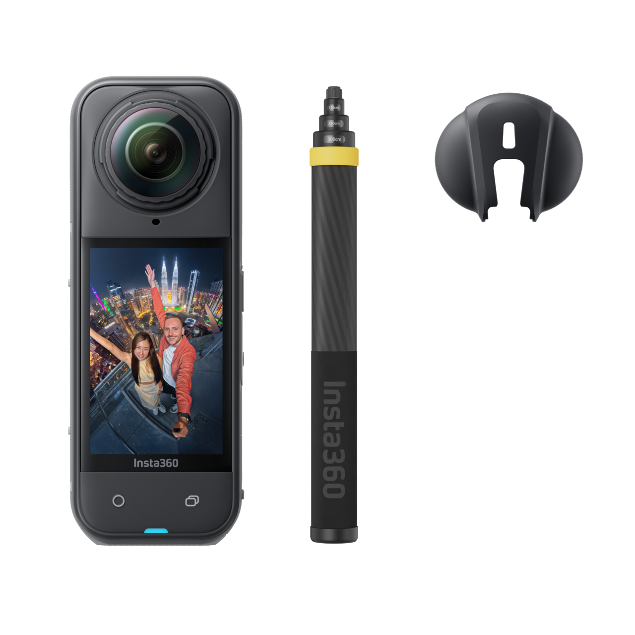 Insta360 X5 Pack No Drone No Problem || Nero notte || No Micro SD