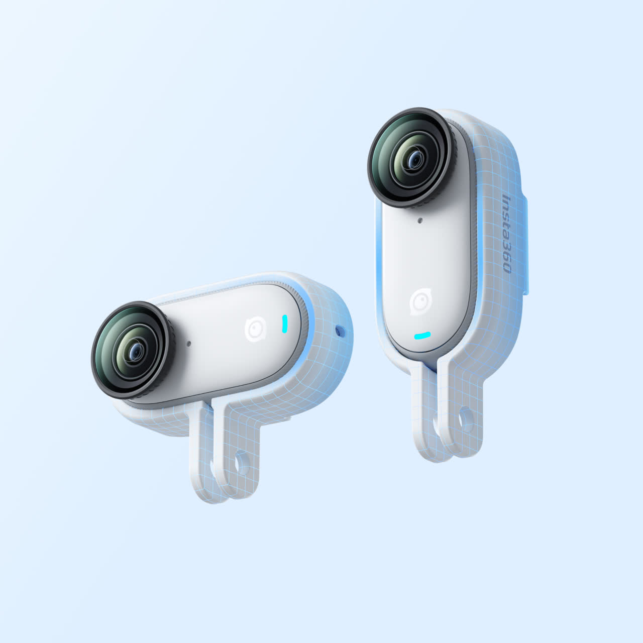 Adattatore Magnetico A Sgancio Rapido Con Vite 1/4 Per Insta360 GO 3/GO 3S, Supporto In Alluminio