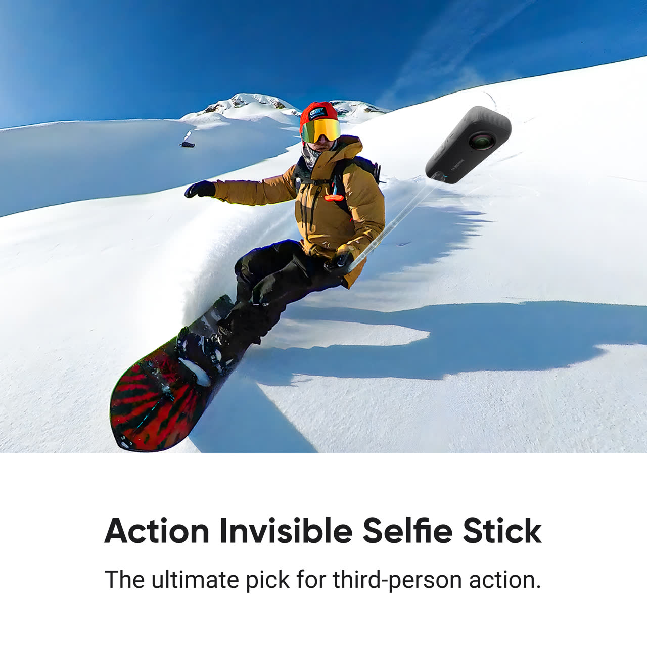 Buy Action Invisible Selfie Stick - Insta360 Store