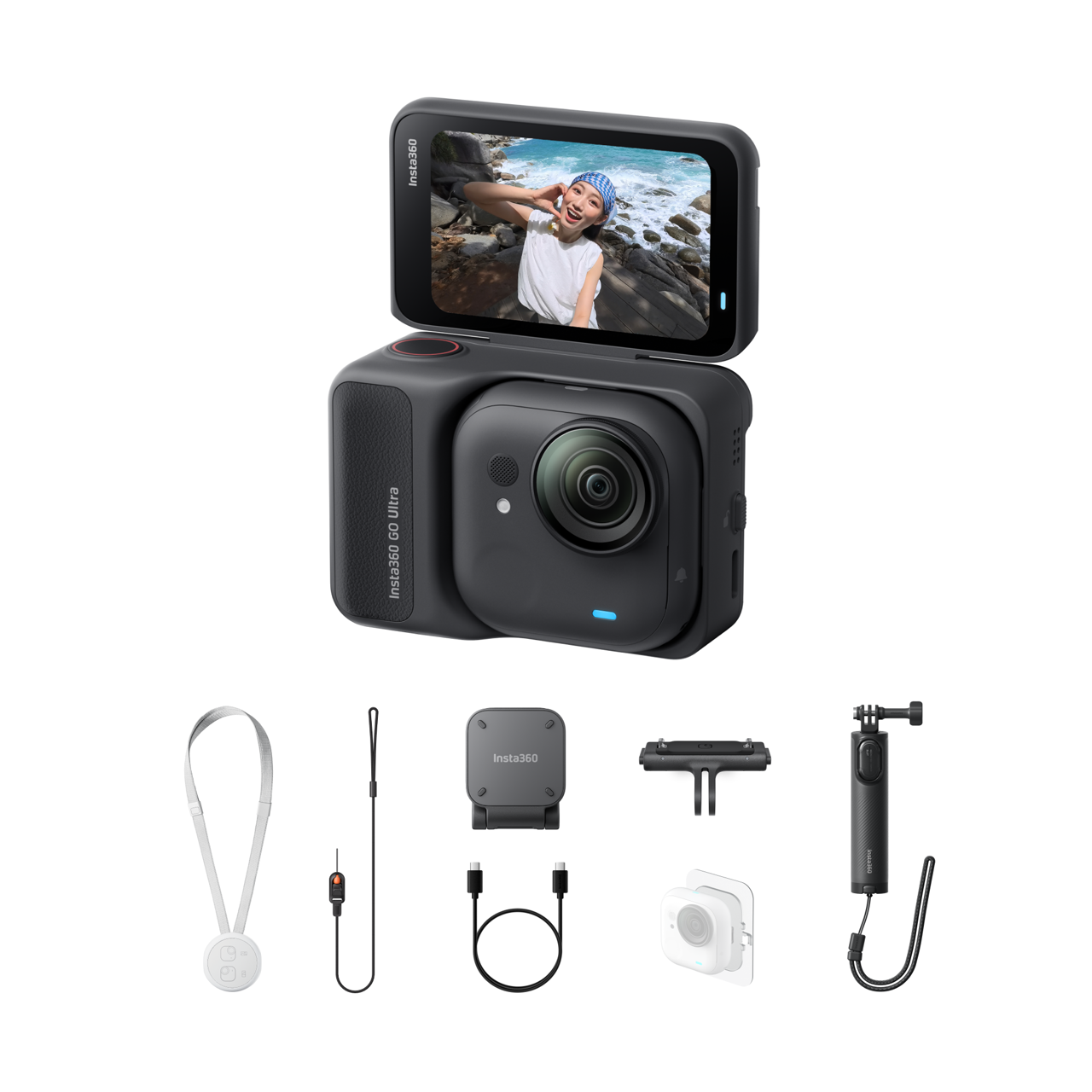Buy Insta360 GO Ultra - New Tiny Hands-Free 4K Pocket Camera