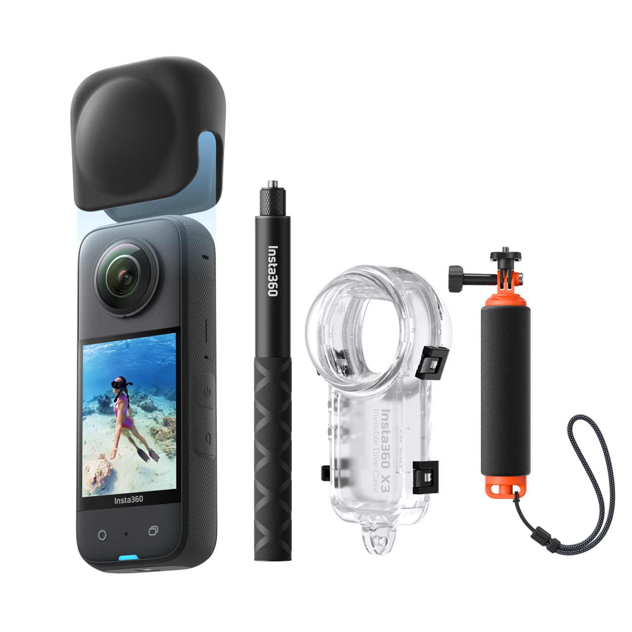 新品未開封 頼もしく Insta360 X3 360度カメラ インスタ360 Ｘ3