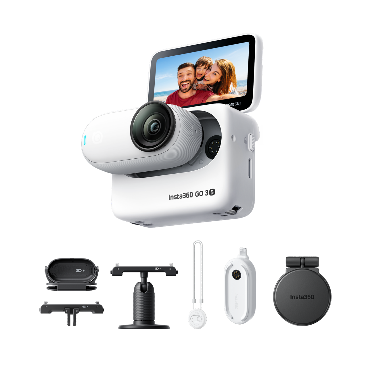 Insta360 GO 3S Pack Creator || Bianco Artico || 64GB