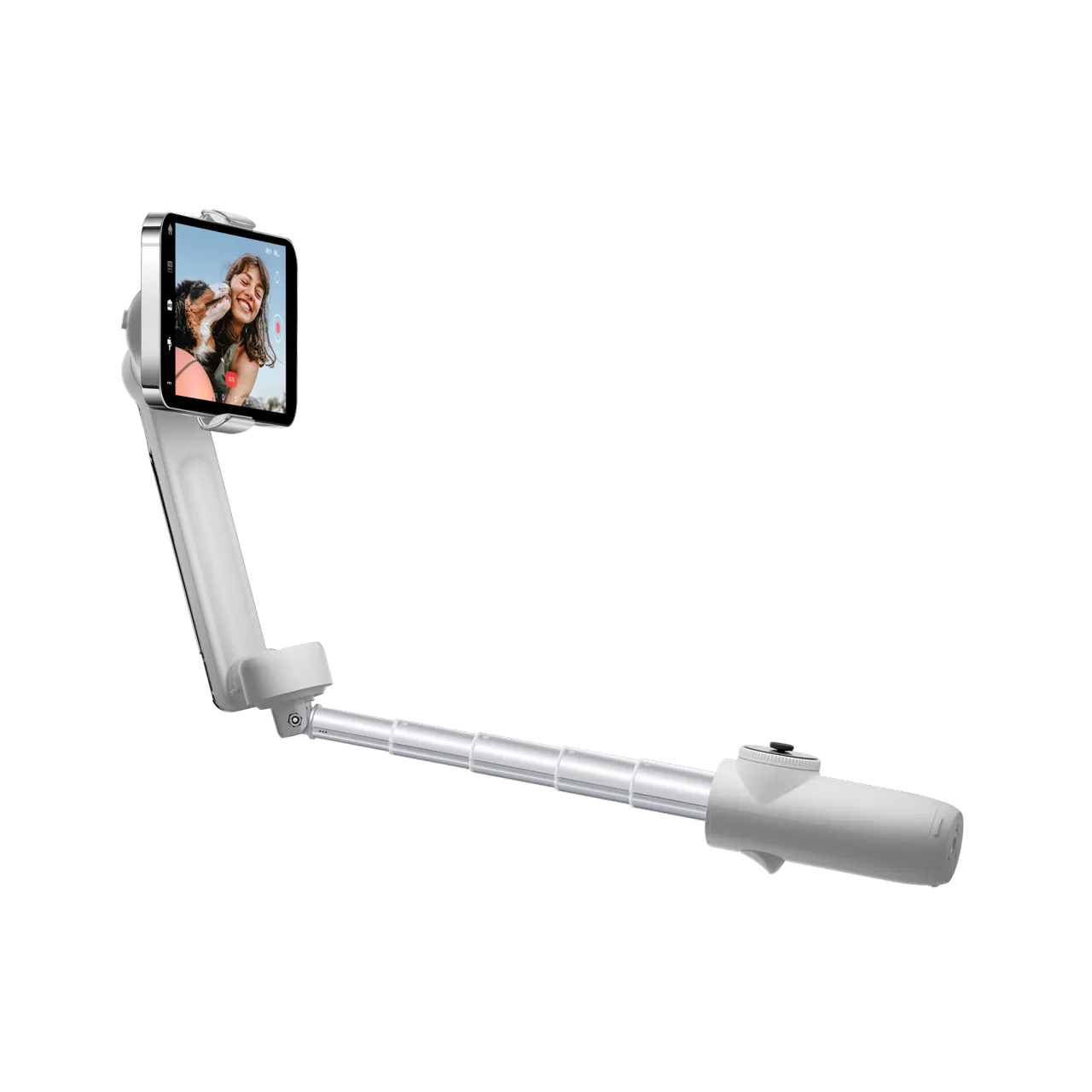 Extension of Flow's built-in selfie stick