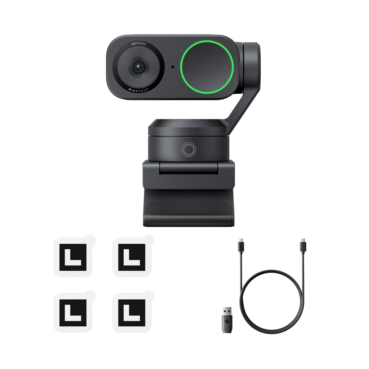 Insta360 Link 2C - 4K Webcam: Elevate Your Streaming Quality