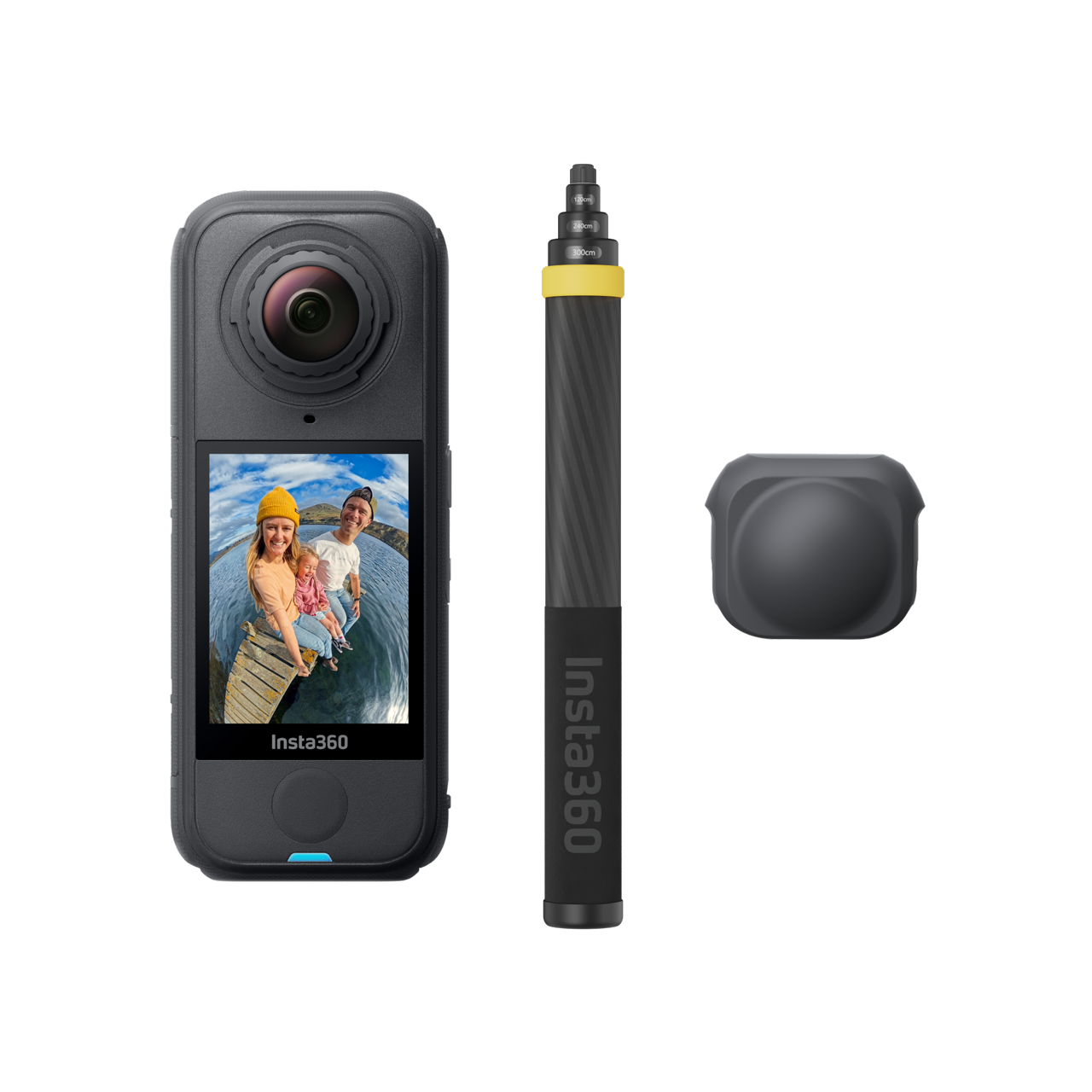 Insta360 X4 Air Pack No drone no problem || Nero grafite || No Micro SD
