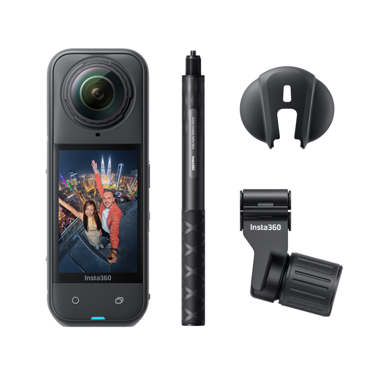 Insta360 X5 Ski-Bundle || Nachtschwarz || Ohne microSD Karte