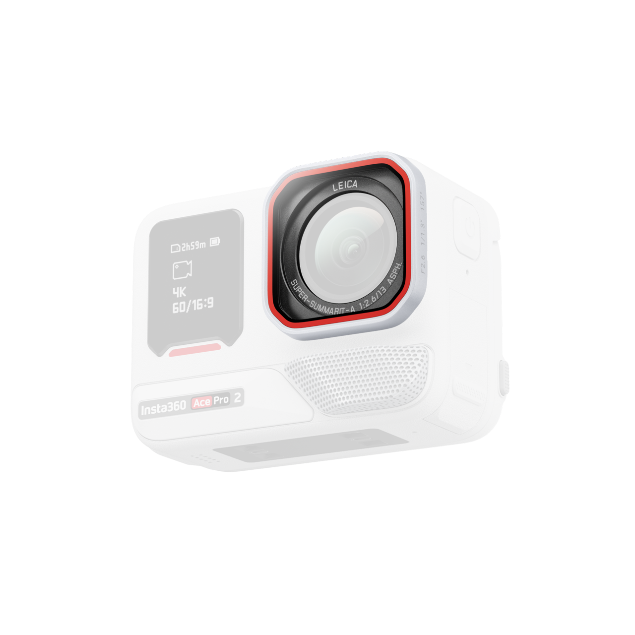 Protectores de lente para Insta360 Ace Pro 2 Protectores de lente (Blanco ártico)