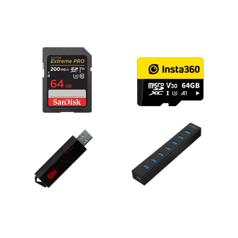 Insta 360 X4 Insta360 512 GB UHS-III V30 A2 MicroSD Speicherkarte