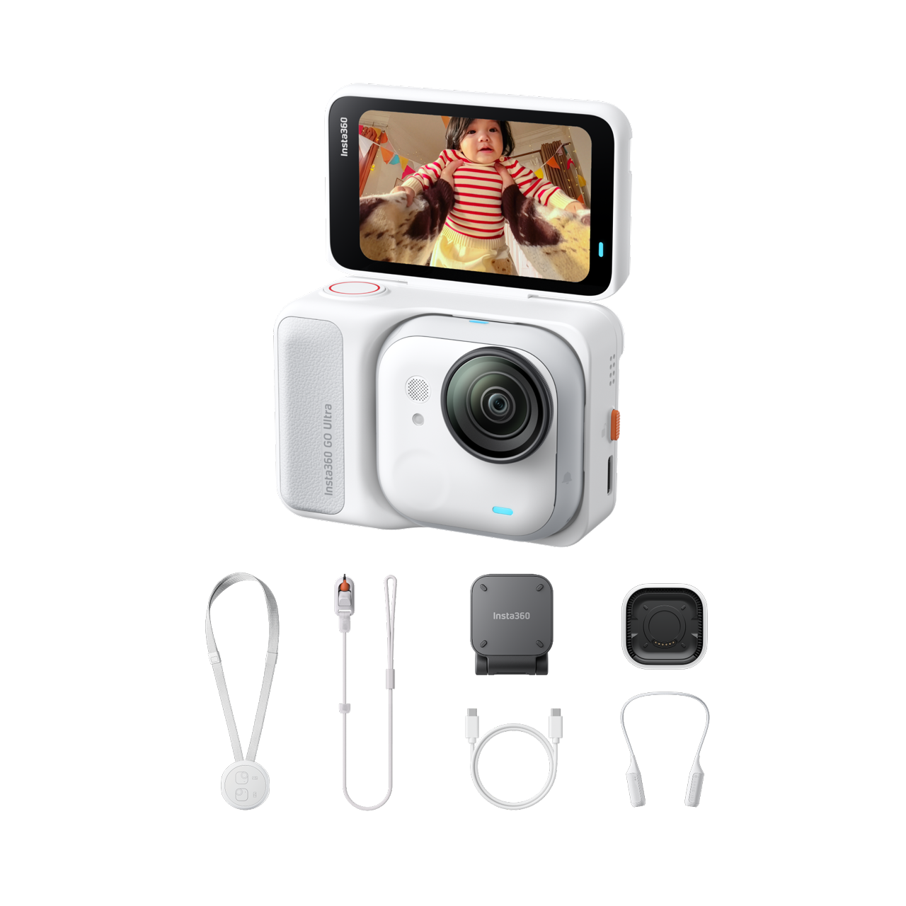 Insta360 GO Ultra Pack FOMO|| Bianco Artico