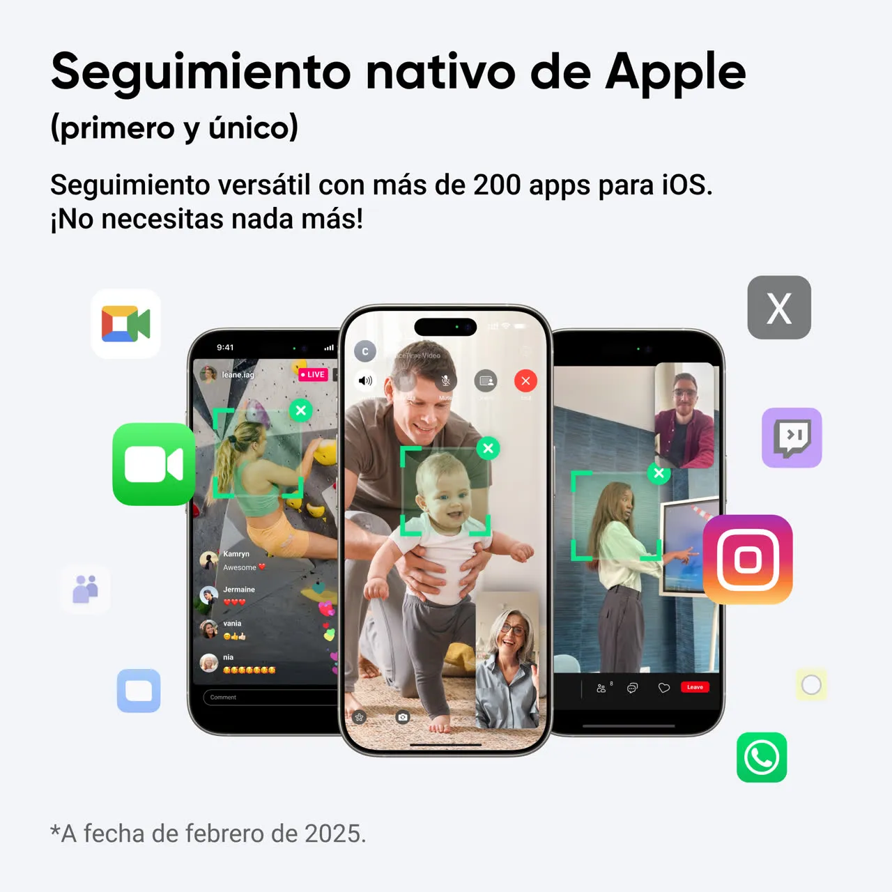 Explicación del seguimiento nativo de los gimbals Flow 2, admitiendo más de 200 apps para iOS.