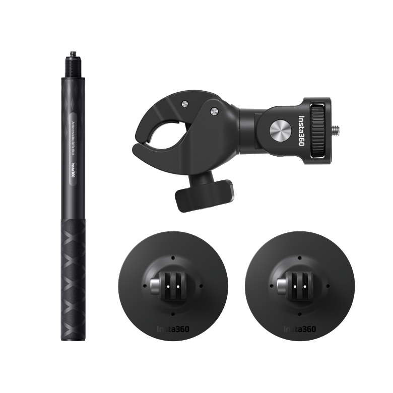 Insta360 Motorcycle Mount Bundle for ONE R, ONE X, ONE (New Version)