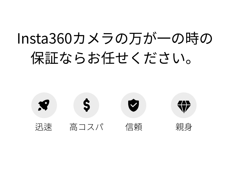 Careを購入する - 偶発的な損傷から保護 - Insta360