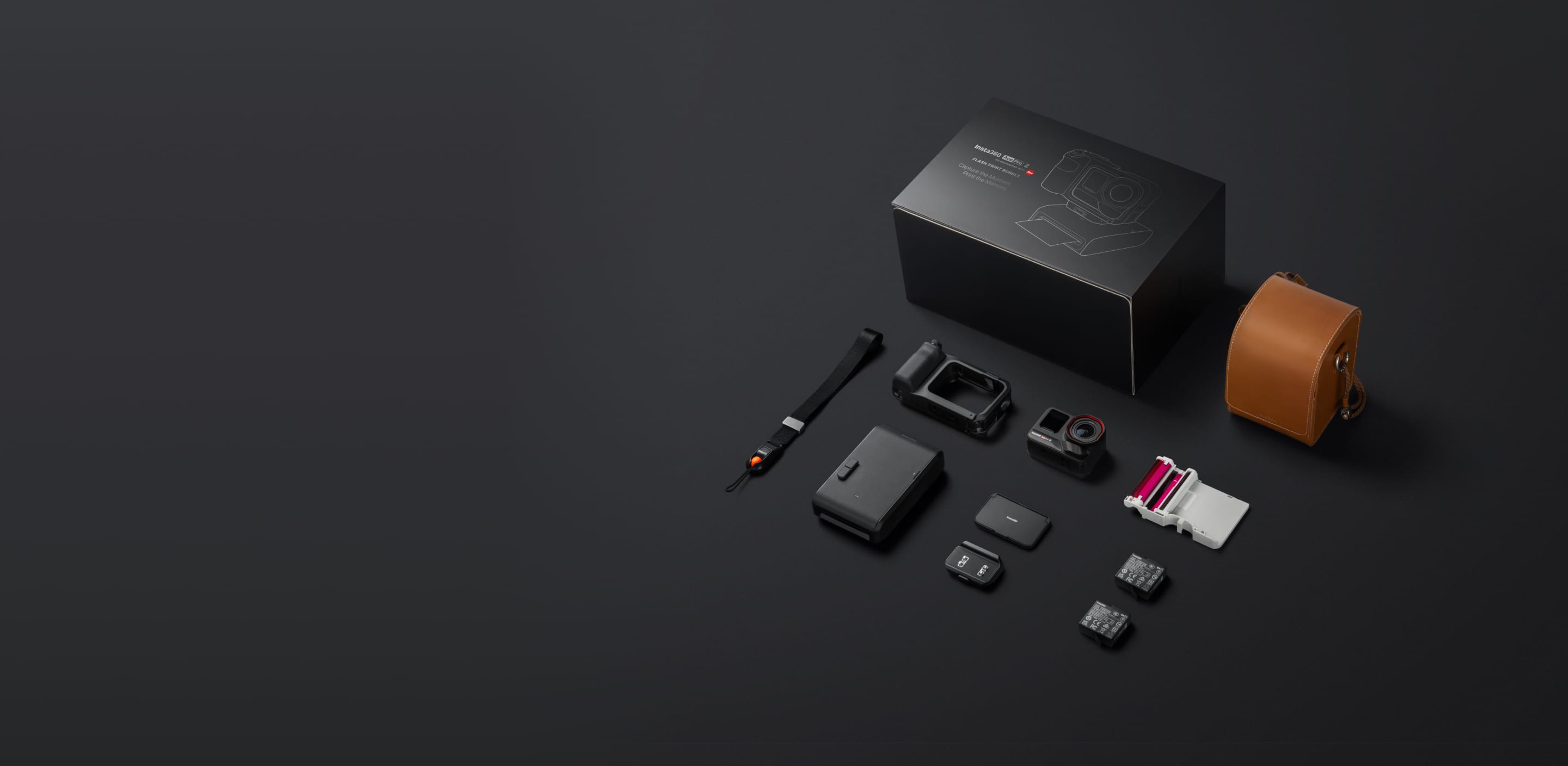 Contenido del paquete Insta360 Ace Pro 2 - Kit completo incluido