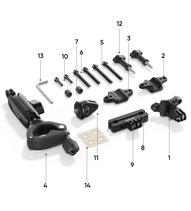 Buy Bike Tail Mount Kit - Accessories - Insta360 Store