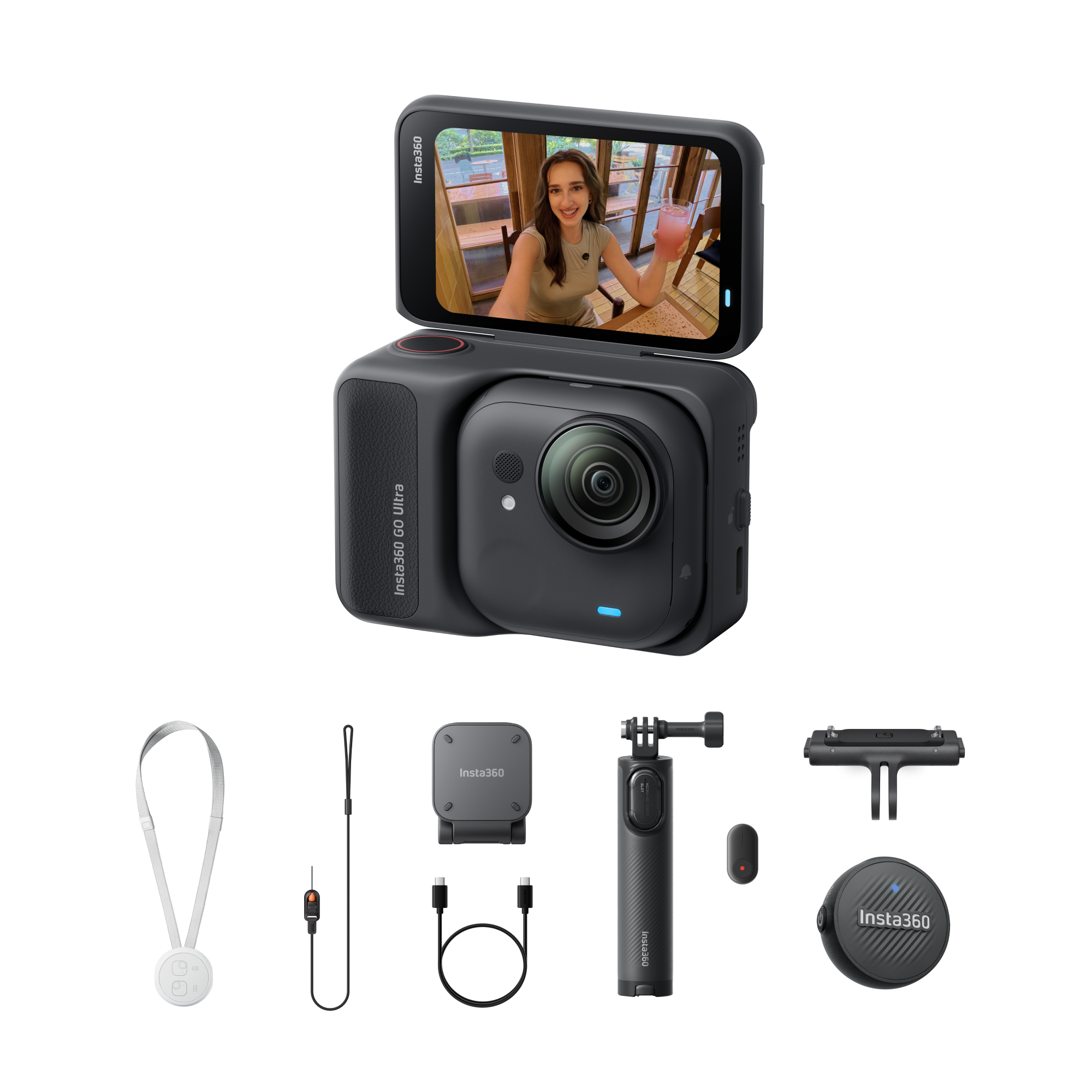 Insta360 GO Ultra Pack Vlogger || Nero Notte
