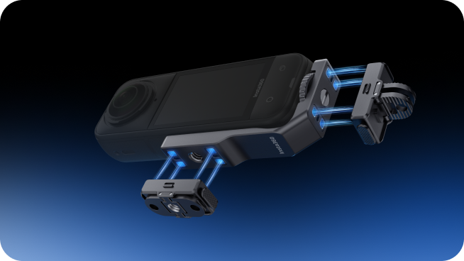 Support de fixation horizontale pour Insta360 X4 | LCE