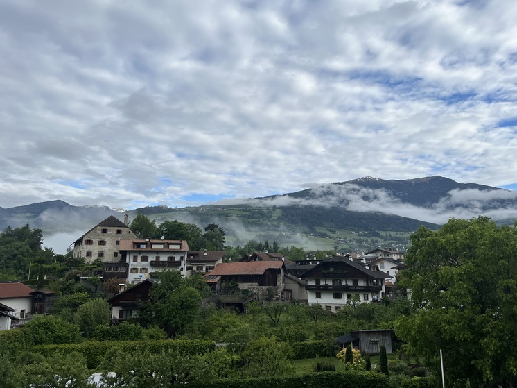 The view of Gudon, Italy.