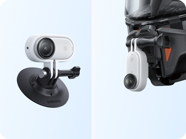 360℃ GO  カメラ スタンドセット GO 3/GO 3S 縦横アクションマウントセット - アクセサリー
