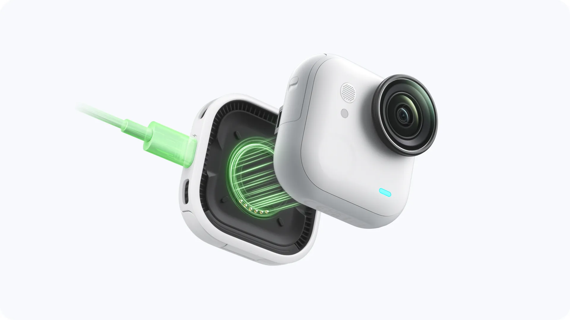Magnetyczny montaż Insta360 FOMO Power Kit