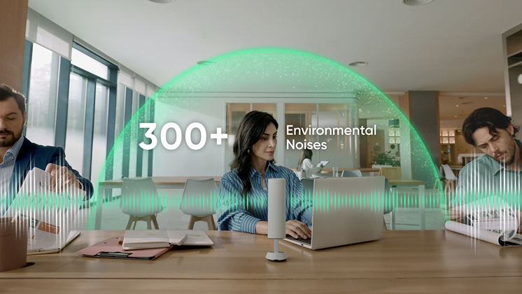 A demonstration of Insta360 Wave's noise cancelation in-action.