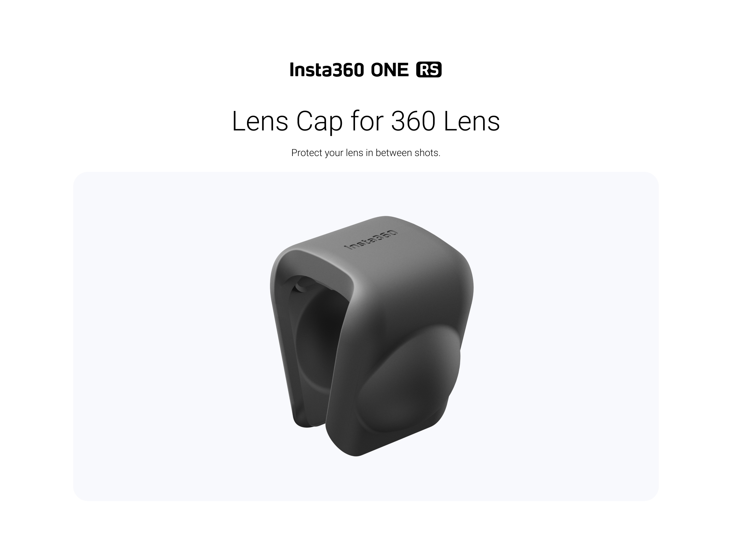 Insta360 ONE R / RS 360 Lens Kapağı
