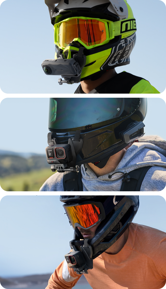 Insta360 Helmet Chin Mount 2.0