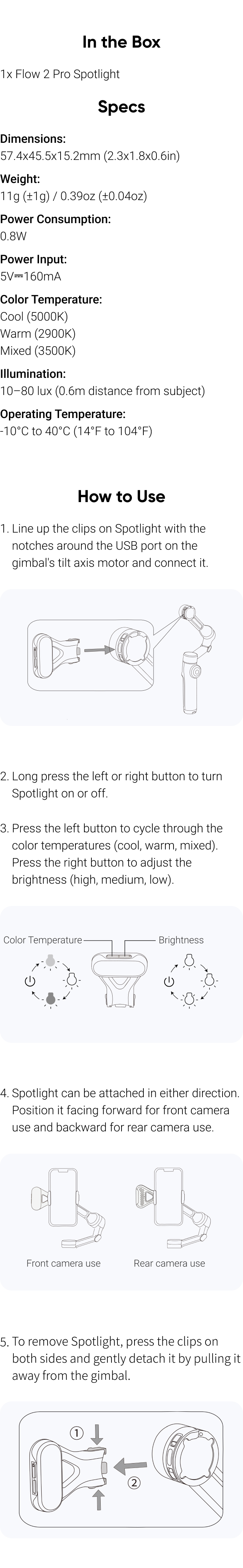 Buy Flow 2 Pro Spotlight – Phone Vlogging Light – Insta360 Store Buy Flow 2 Pro Spotlight – Phone Vlogging Light – Insta360 Store