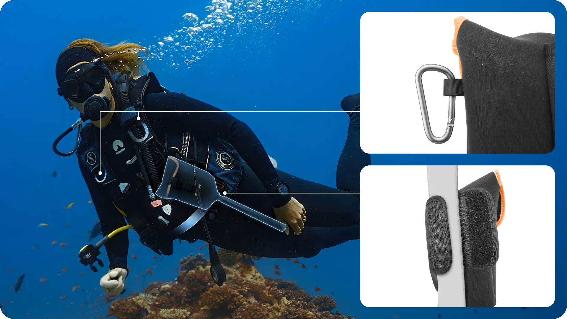 Szybkoschnący worek do Invisible Dive Case