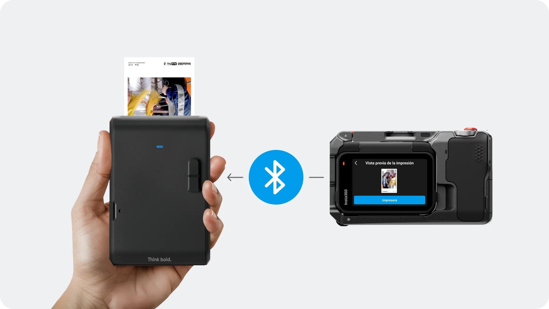 Insta360 Ace Pro 2 Pocket Printer impresión portátil