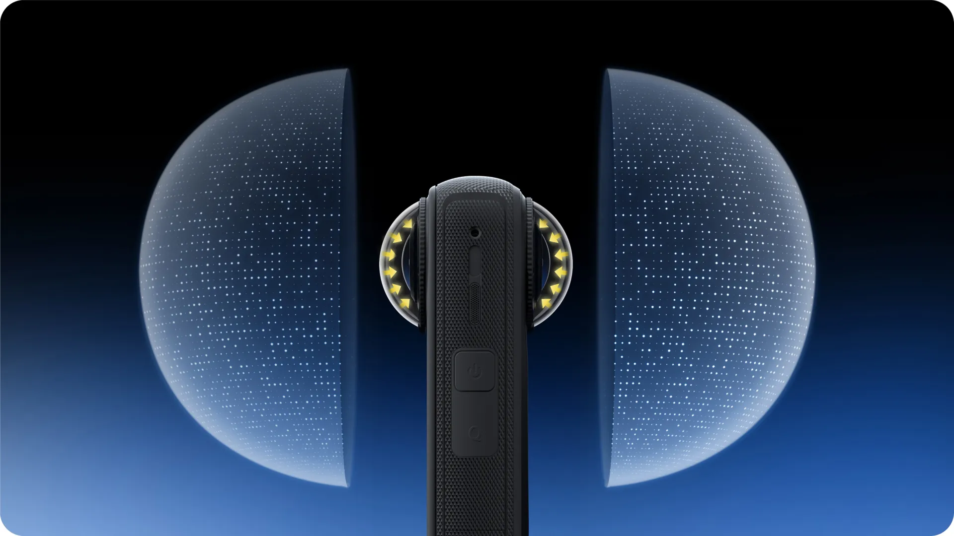 Gładkie łączenie obrazu 360° z Premium Lens Guards