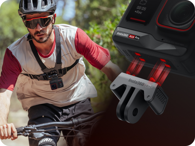 Kit Supporto Moto Insta360 One X