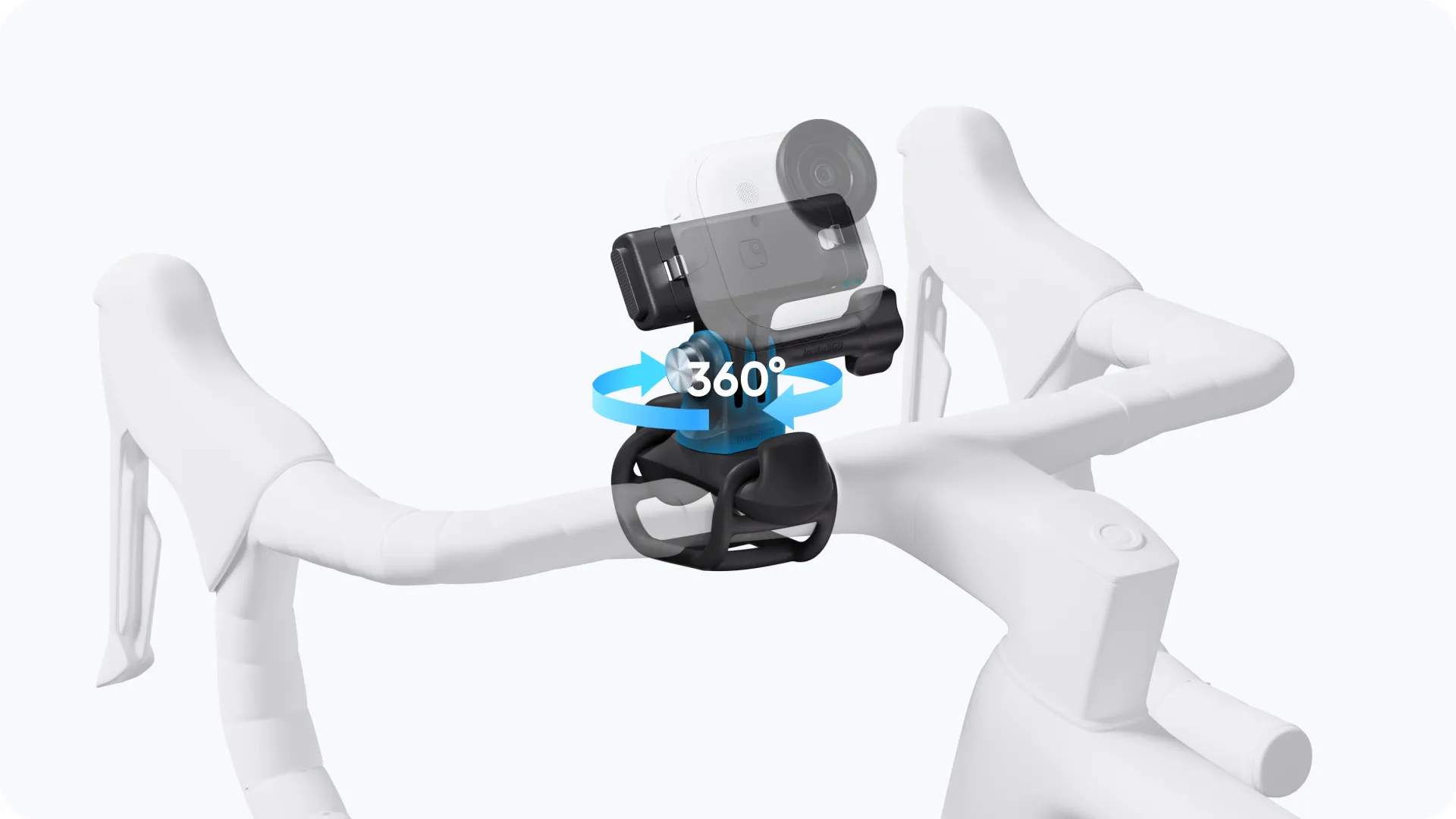 360° rotating joint of Flexi Strap Mount