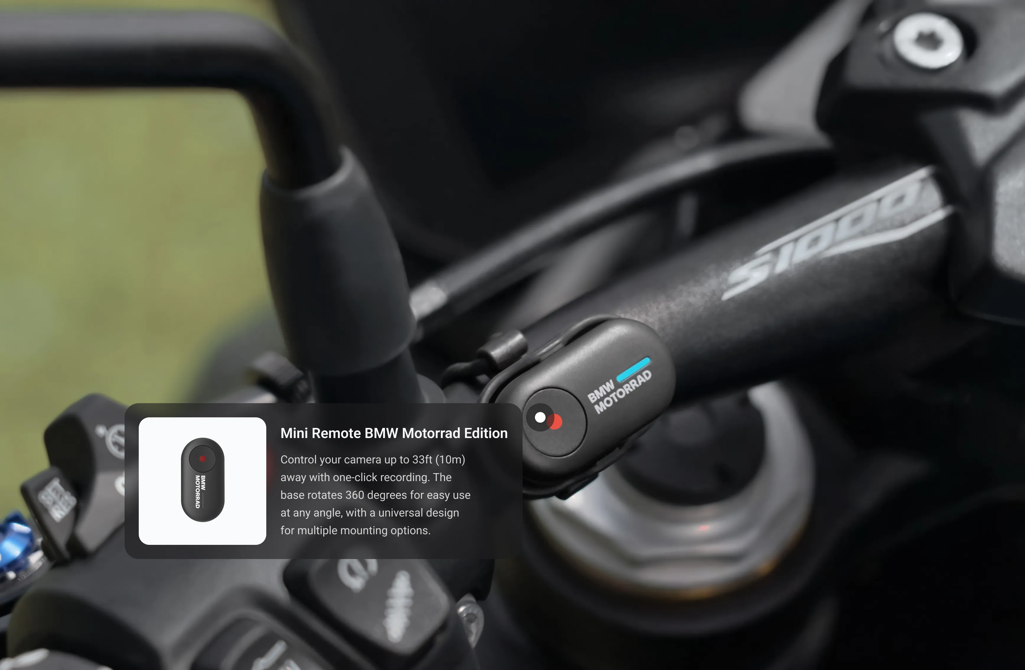 קיט מצלמת אקסטרים X5 BMW Motorrad Bundle מבית Insta360