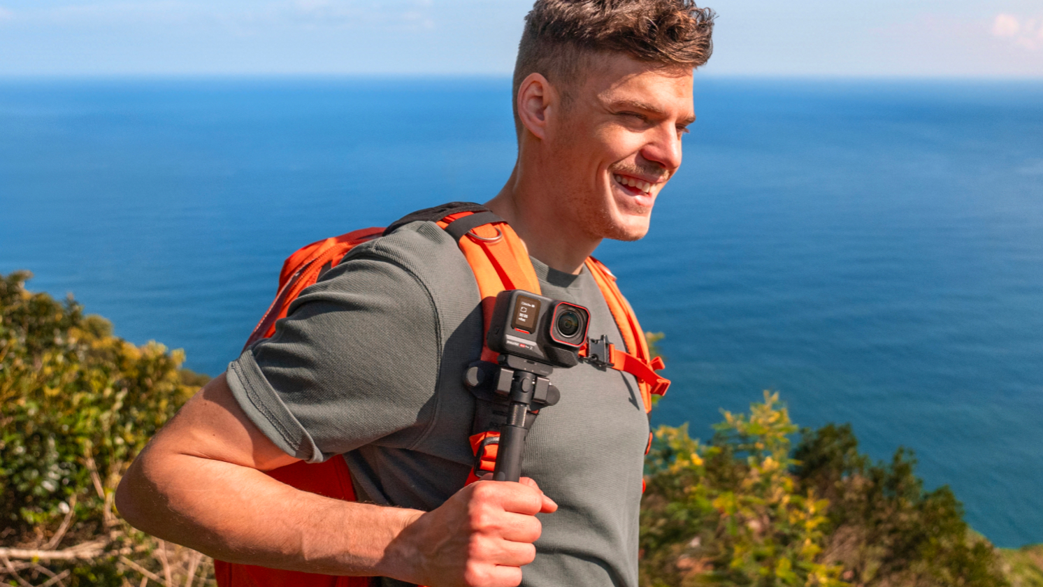 Insta360 Ace Pro 2 used during a backpacking trip