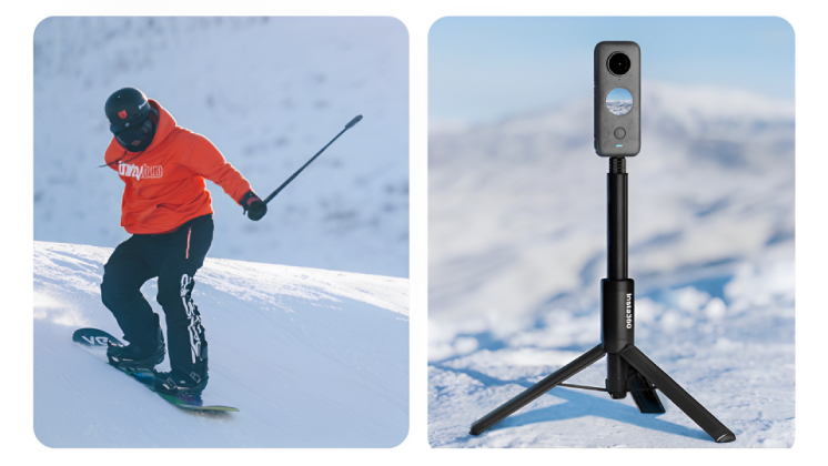 Insta360 2-in-1 Invisible Selfie Stick + Tripod