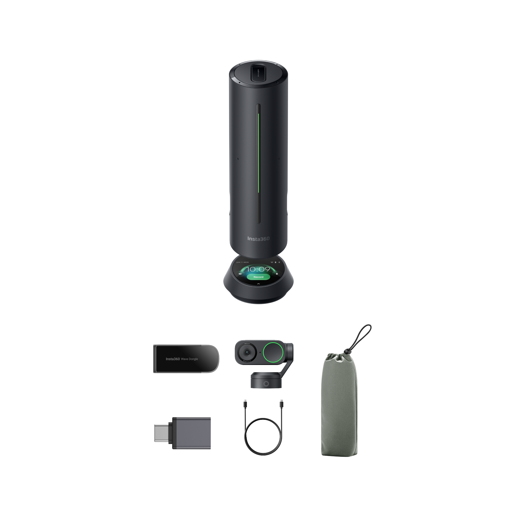 Insta360 Wave Nero grafite || Insta360 Pack WaveLink