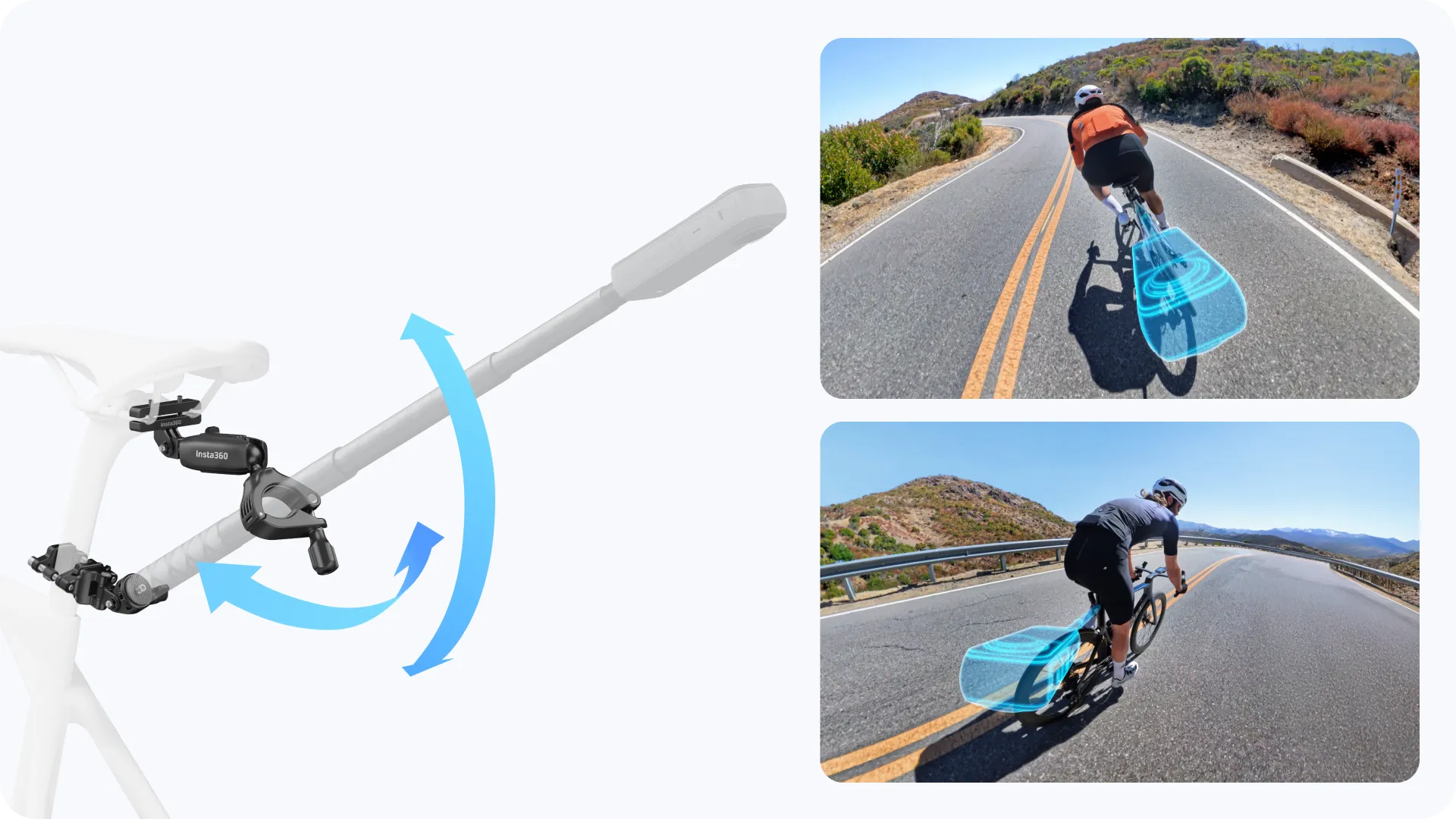 Insta360 Bike Tail Mount Kit エアロロードにも Buy Bike Tail Mount Kit - Accessories - Insta360 Store