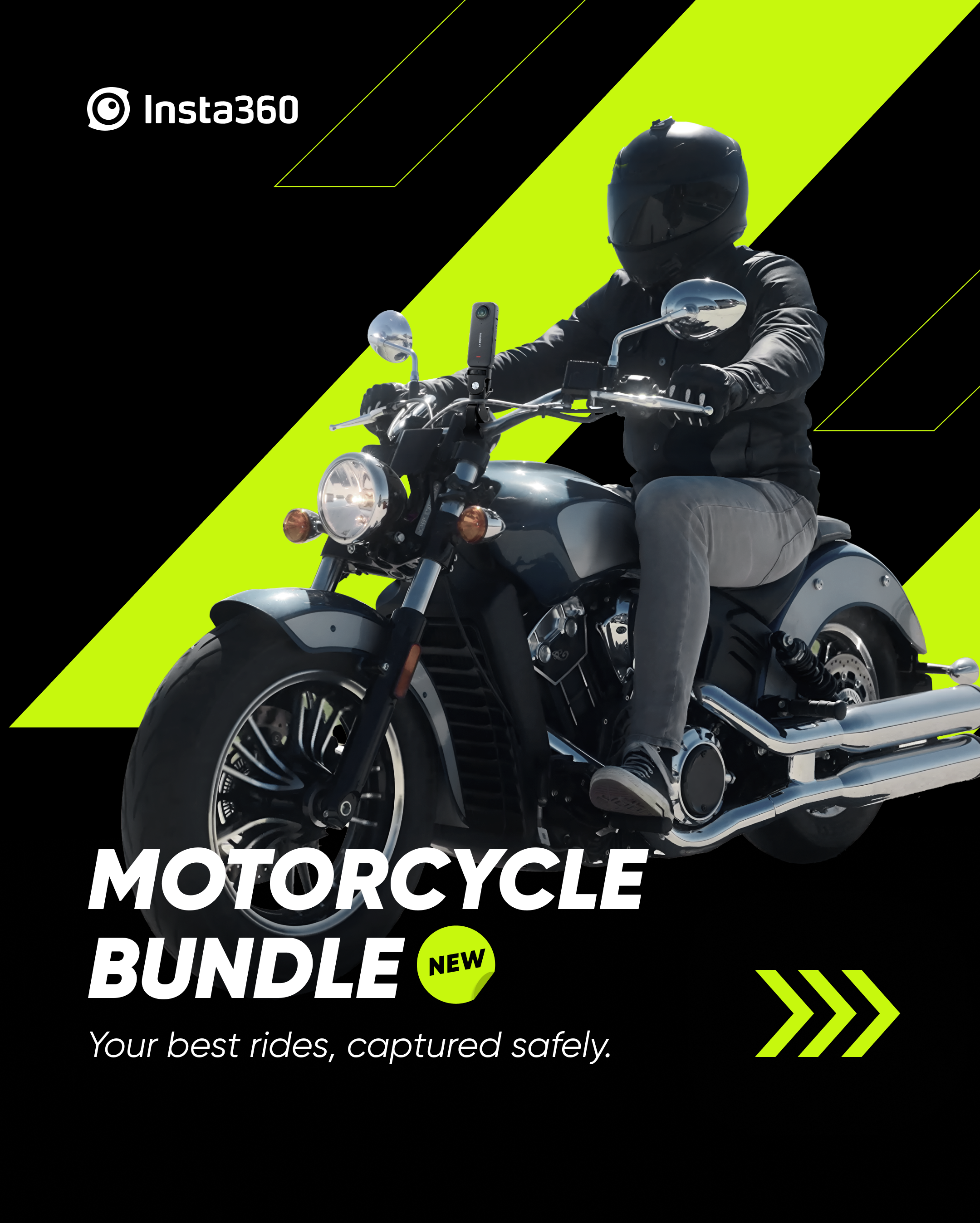 New Insta360 Motorcycle Bundle